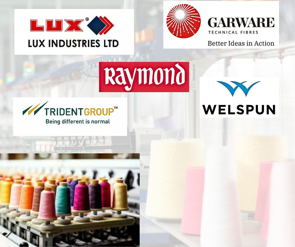 Best Dividend Sharing Textiles companies